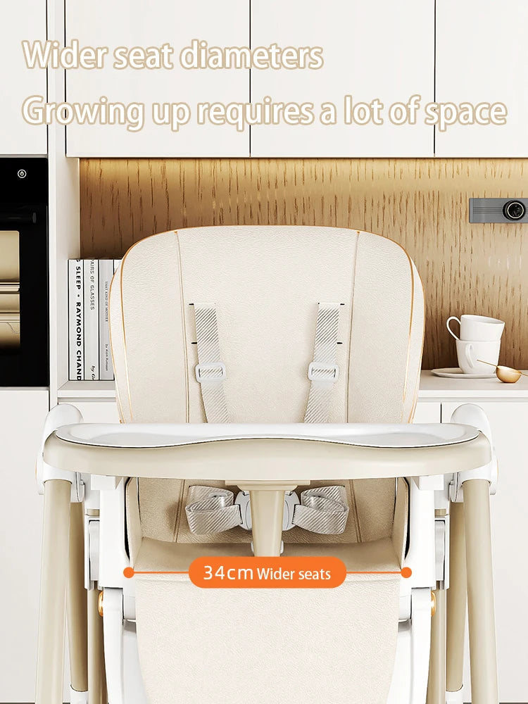 Baby Feeding Table Chair with Wheels