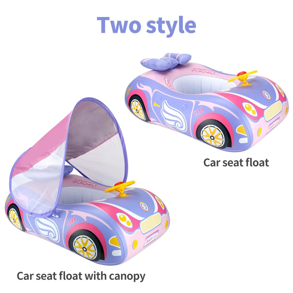 Baby Swimming Float With Canopy Inflatable