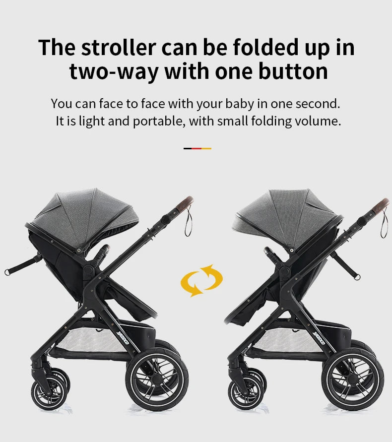 Newest Baby Stroller 3 in 1