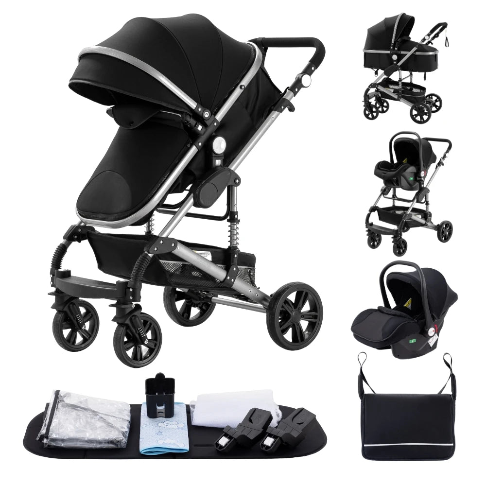 Newest Luxury Baby Stroller 3in1