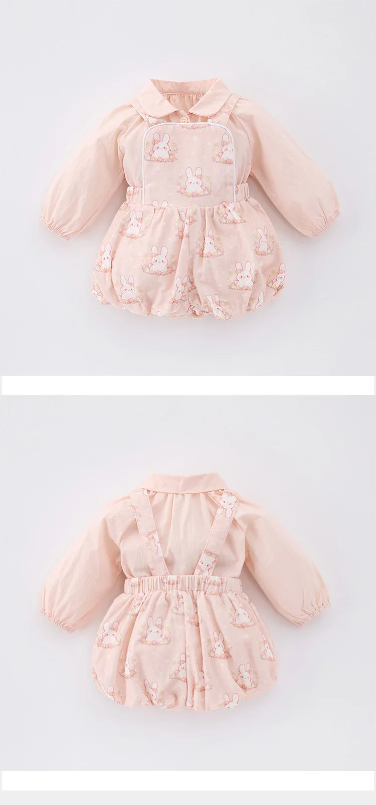 New Spring-Autumn Two-piece Set for Baby Girls