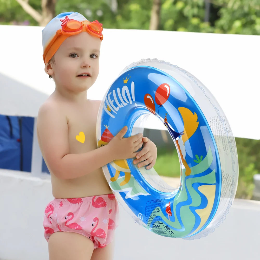 Baby Swimming Float With Canopy Inflatable