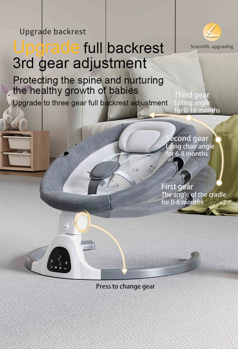 Rocking baby bed Electric cradle for newborn baby