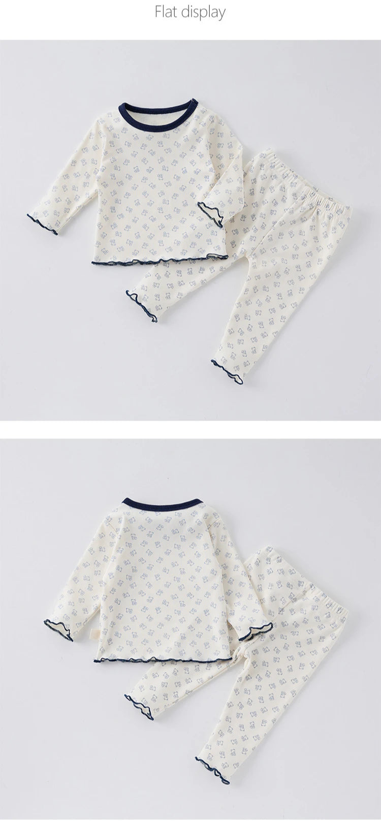 New-style Two-piece Sets of Cotton Undershirts and Leggings for Baby