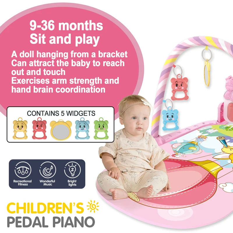 Baby Fitness Stand Music Play Gym Activity