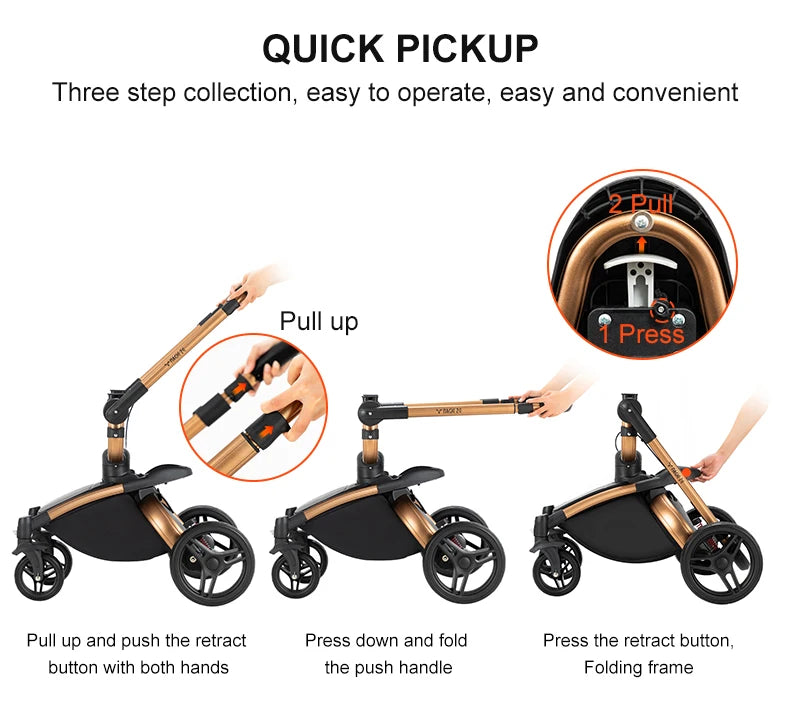 Baby Trolley Tricycle Folding