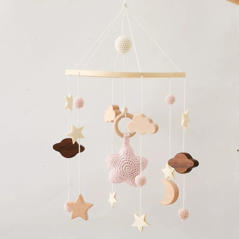 Baby Crib Mobile Bed Bell Rattle