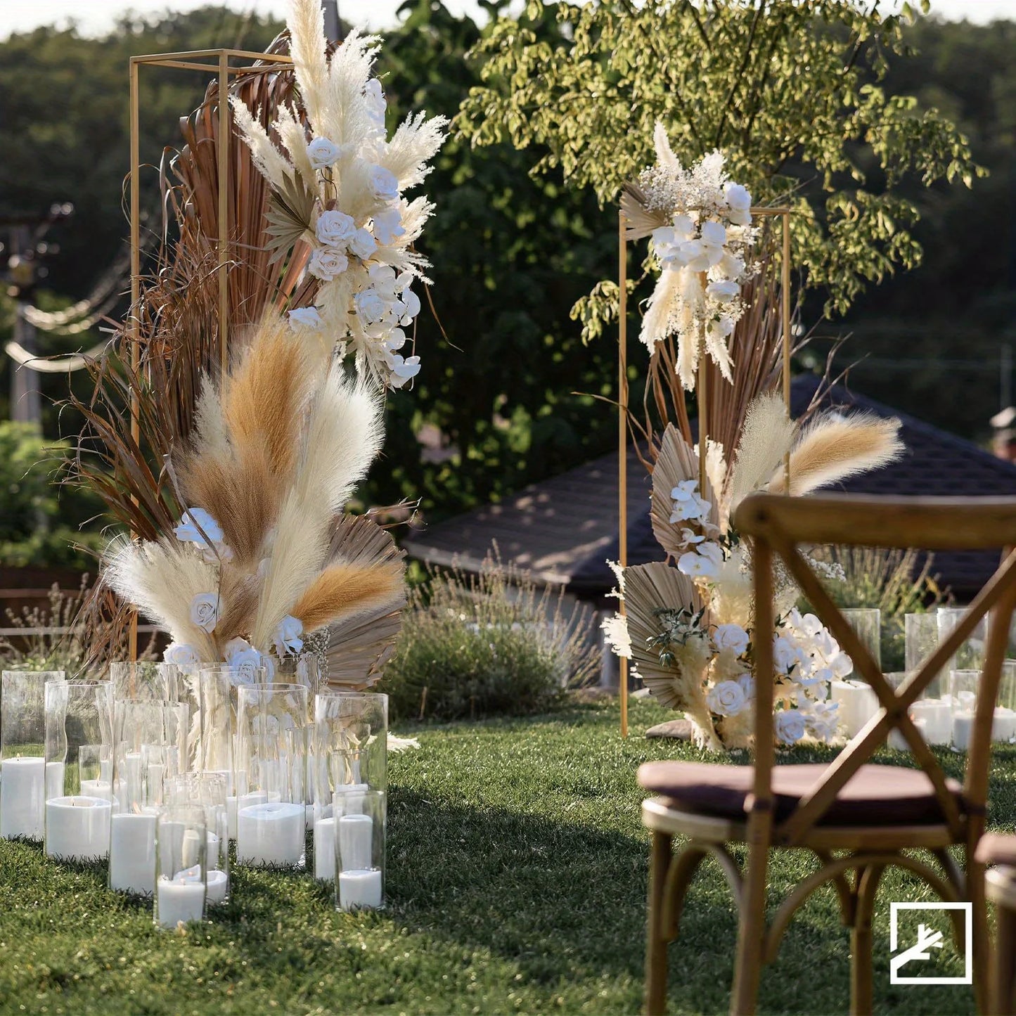 6PCS Artificial Pampas Grass Decor