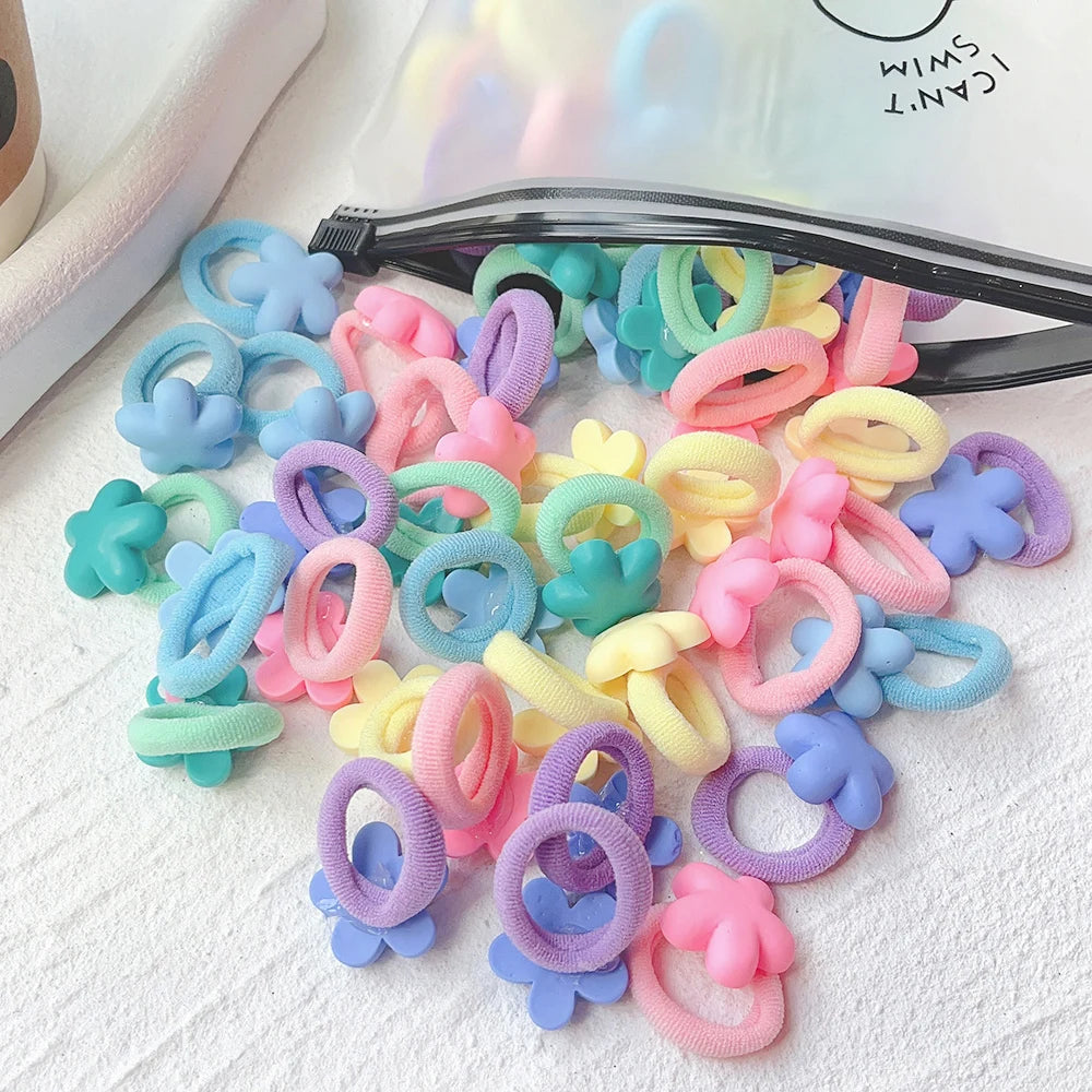 10Pcs Cartoon Hairbands Set for Girl