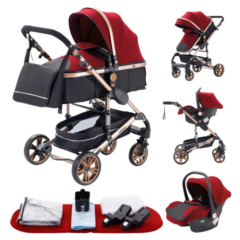 Newest Baby Stroller 3 in 1