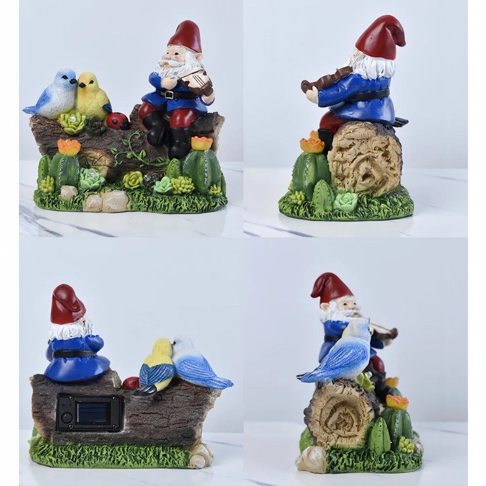 Outdoor Garden Gnome Solar Light