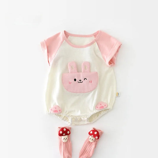 Newborn Summer Outfit Bodysuits.