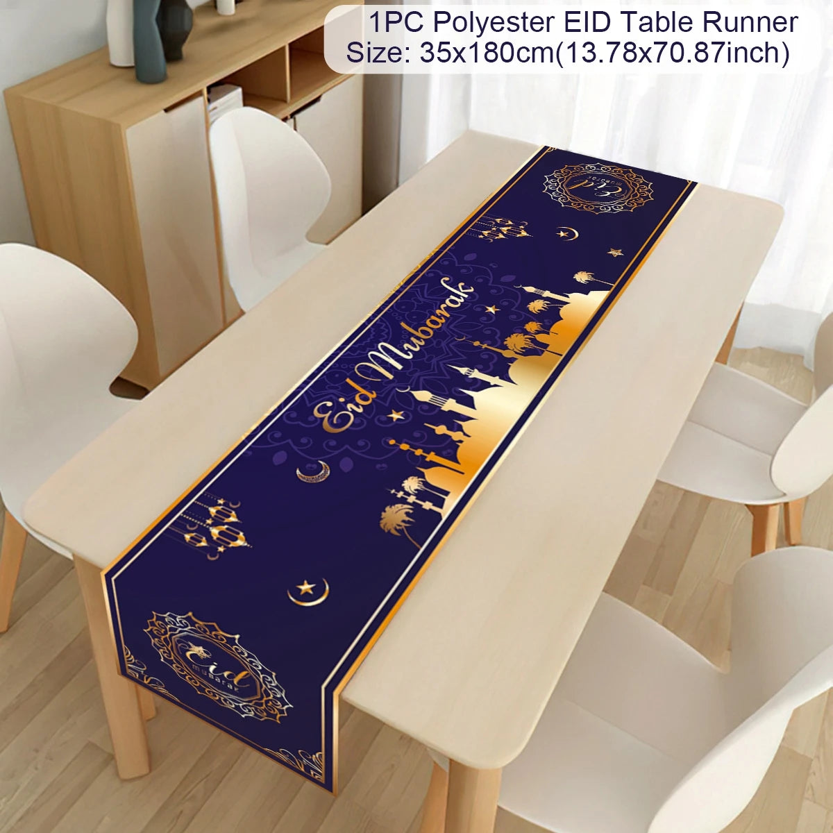 Ramadan Decoration 2025 Table Runner