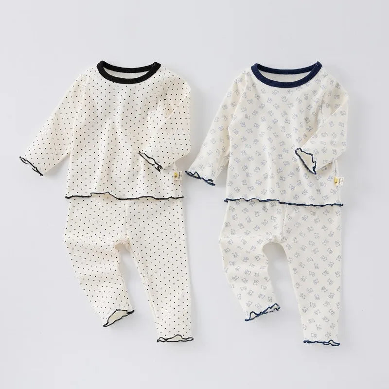 New-style Two-piece Sets of Cotton Undershirts and Leggings for Baby