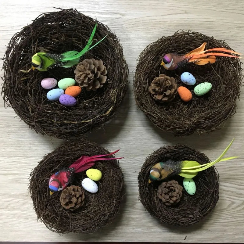 Easter Toad Vine Weaving Bird's Nest