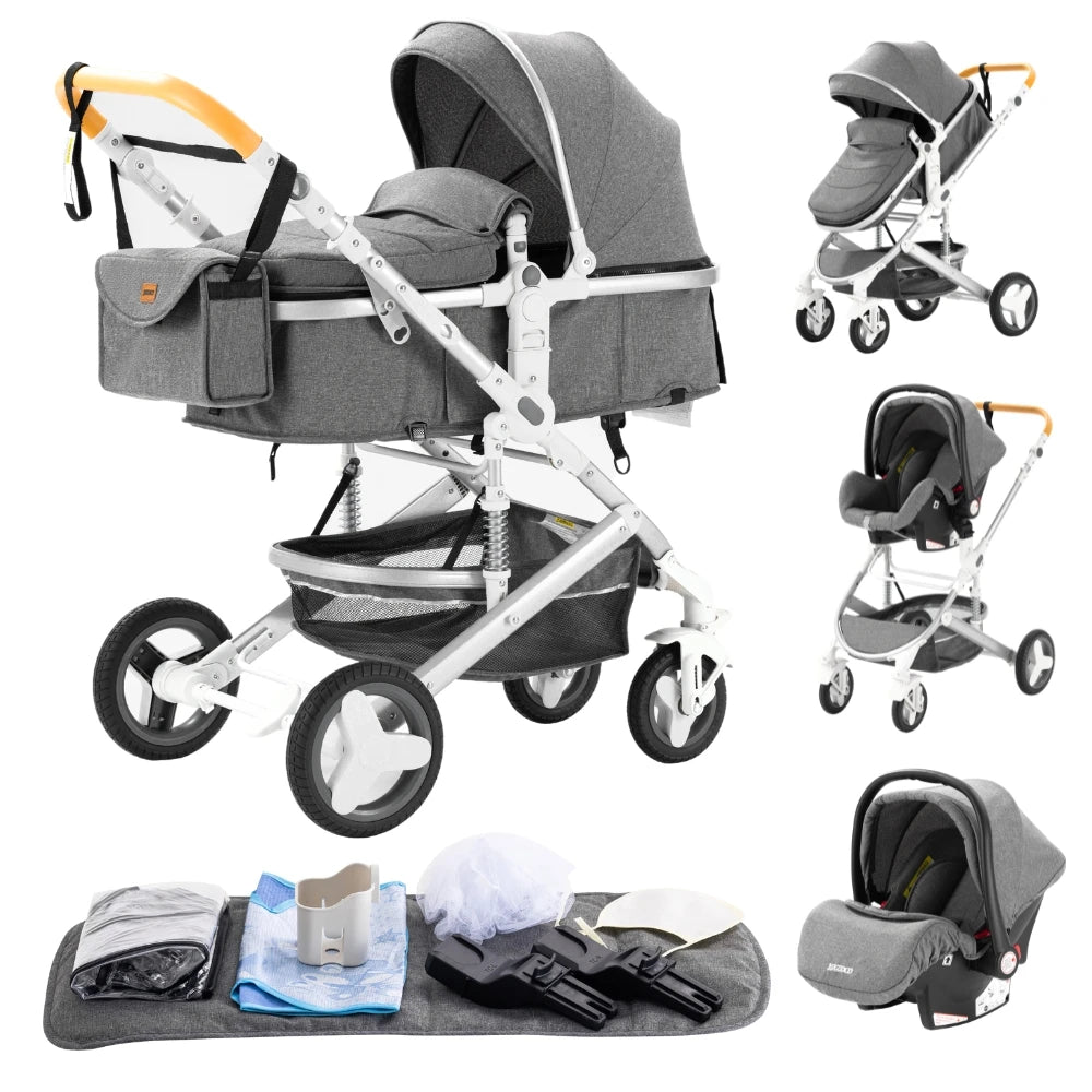 Newest Baby Stroller 3 in 1