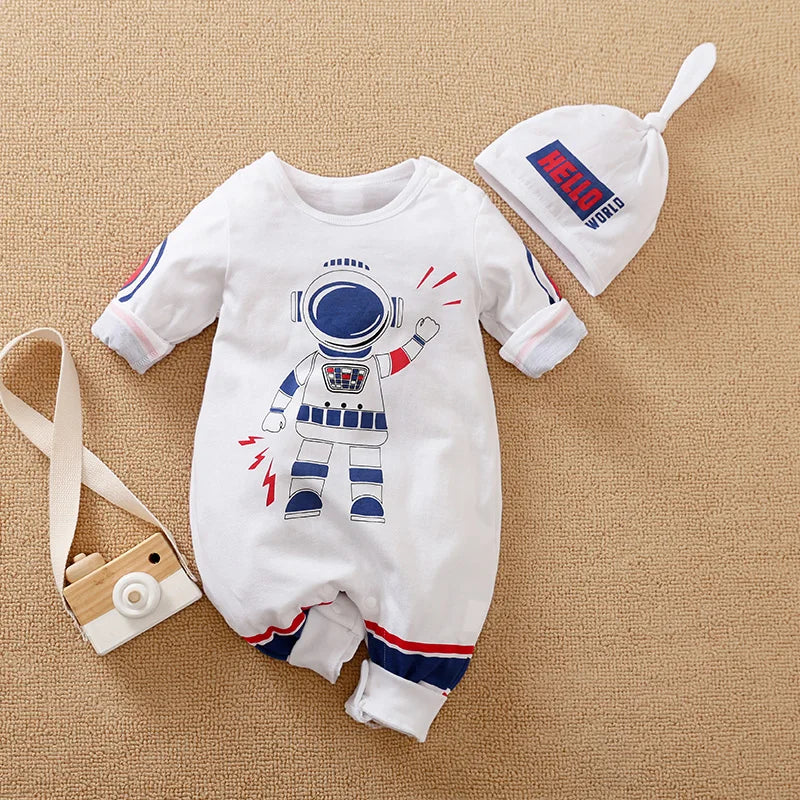 Comfortable Long Sleeve Baby Bodysuit