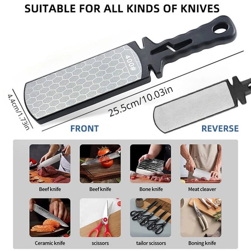 5 In1 Knife Sharpener Diamond Bars