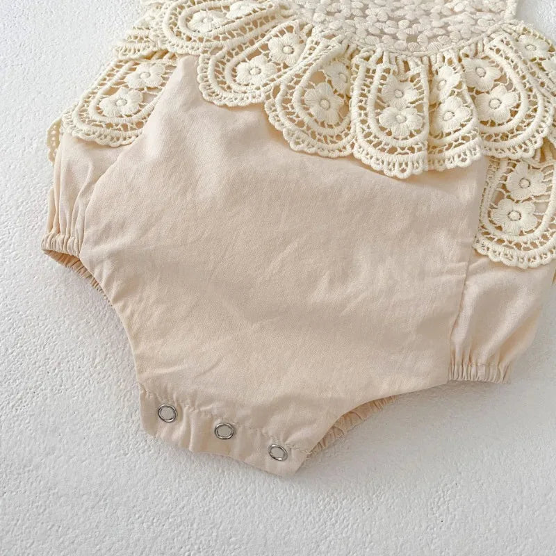 Summer Cotton Bodysuits for Baby Girls.