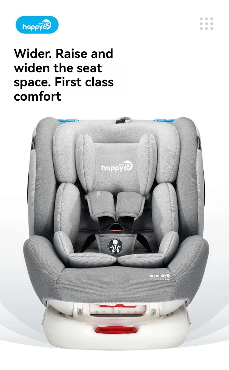 360-degree rotating child safety seat 0-12 years old