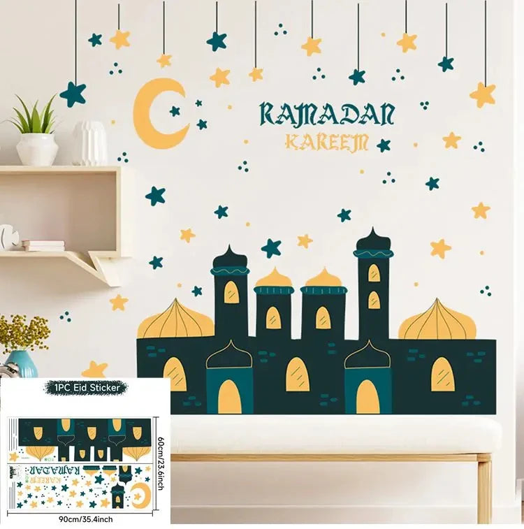 Window Stickers Ramadan Decoration