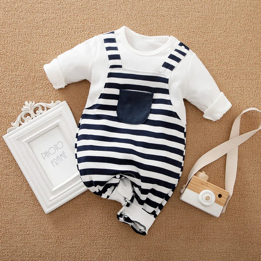 Cotton Long Sleeve Baby Bodysuit