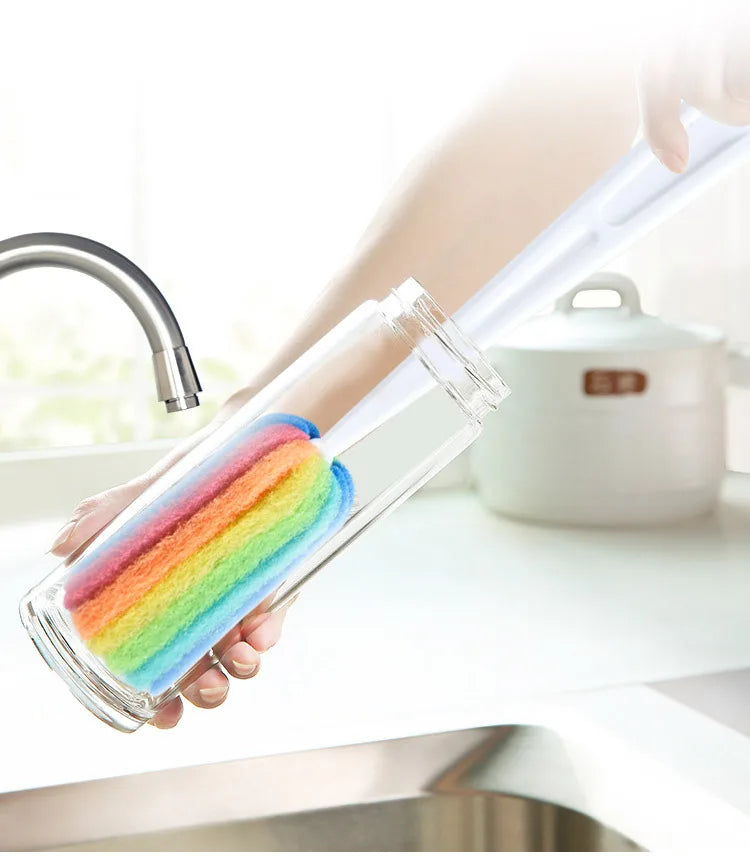 3Pcs Rainbow Sponge Brush