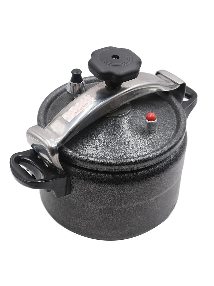 New Frosted Spray Coating Pressure Cooker 3L Black Safety Explosion