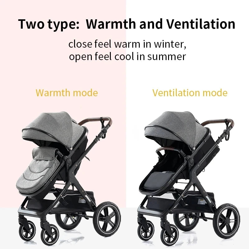 Newest Baby Stroller 3 in 1