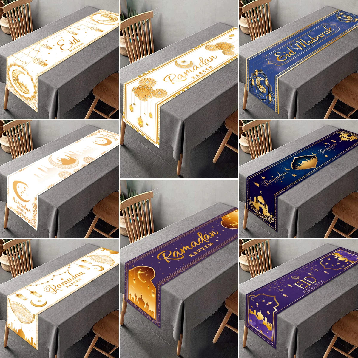 Ramadan Decoration 2025 Table Runner