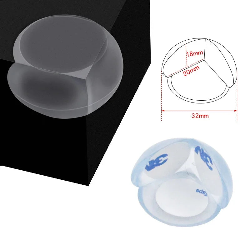 4/8/12PCS Children Baby Safety Silicone Protector Table Corner