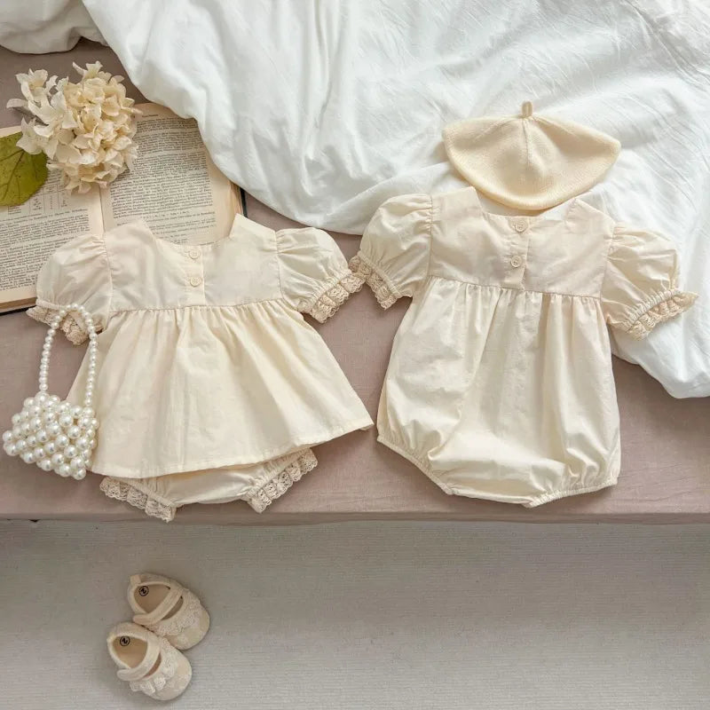 Baby Girls Cotton Clothing Set