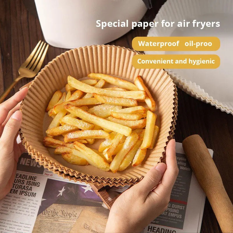 200pcs/set Air Fryer Disposable Paper Parchment