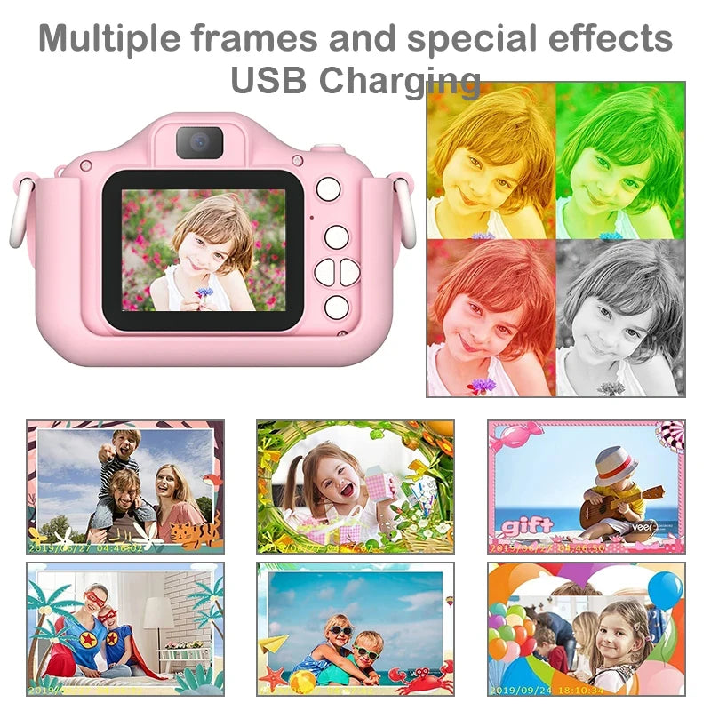 1080P Photographic Camera 32G Kids Digital Video Cam