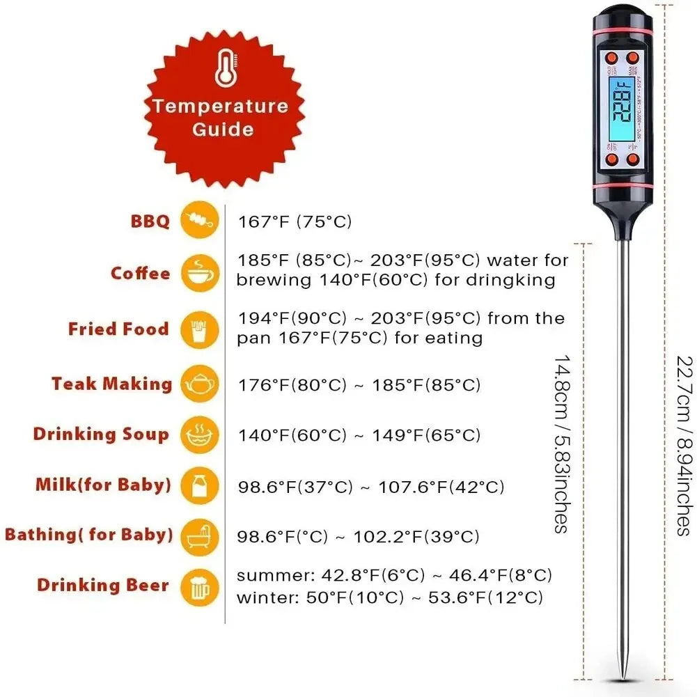 Kitchen Food Baking Digital Thermometer