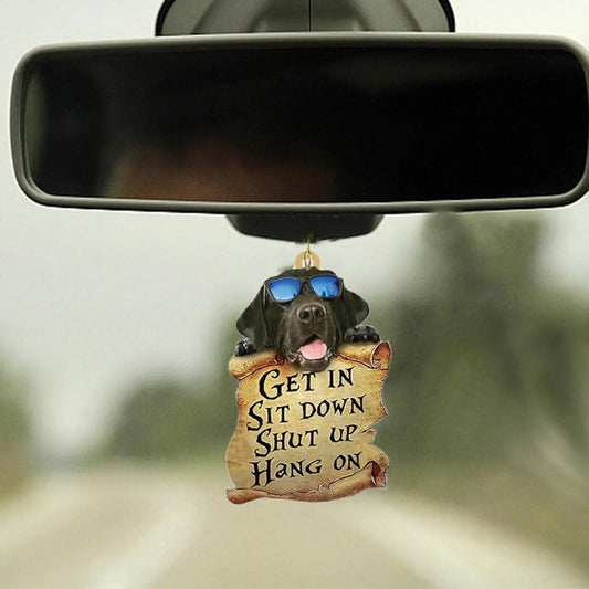 Dog Car Hanging Ornament