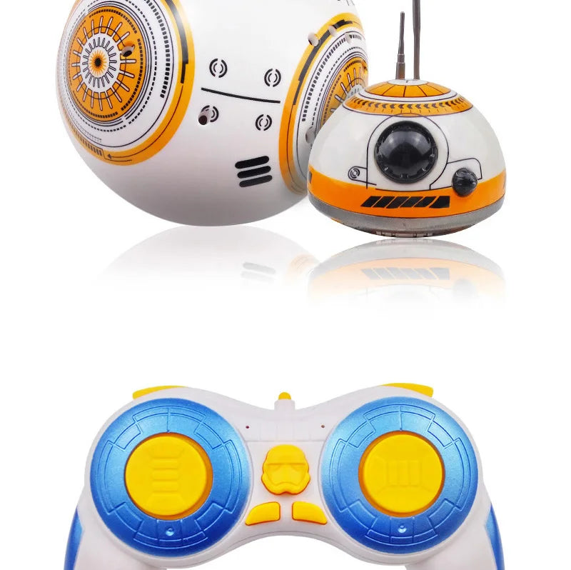 Intelligent RC Robots Remote Control 2.4G Action Figure Droid Ball With Sound