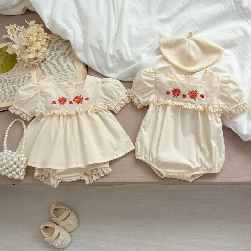 Baby Girls Cotton Clothing Set