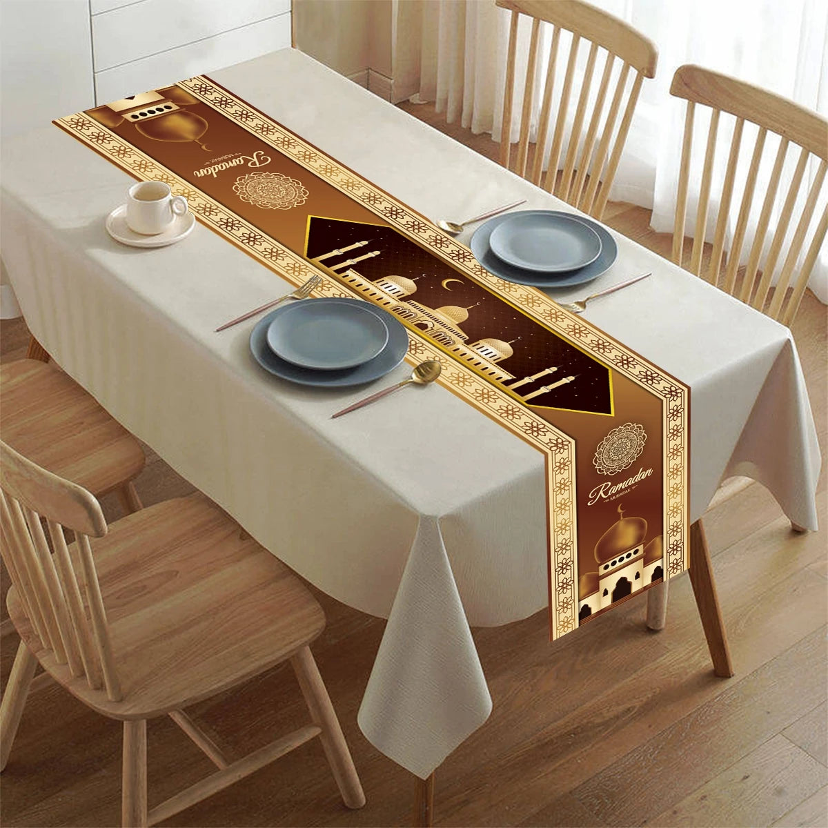 Ramadan Decoration 2025 Table Runner