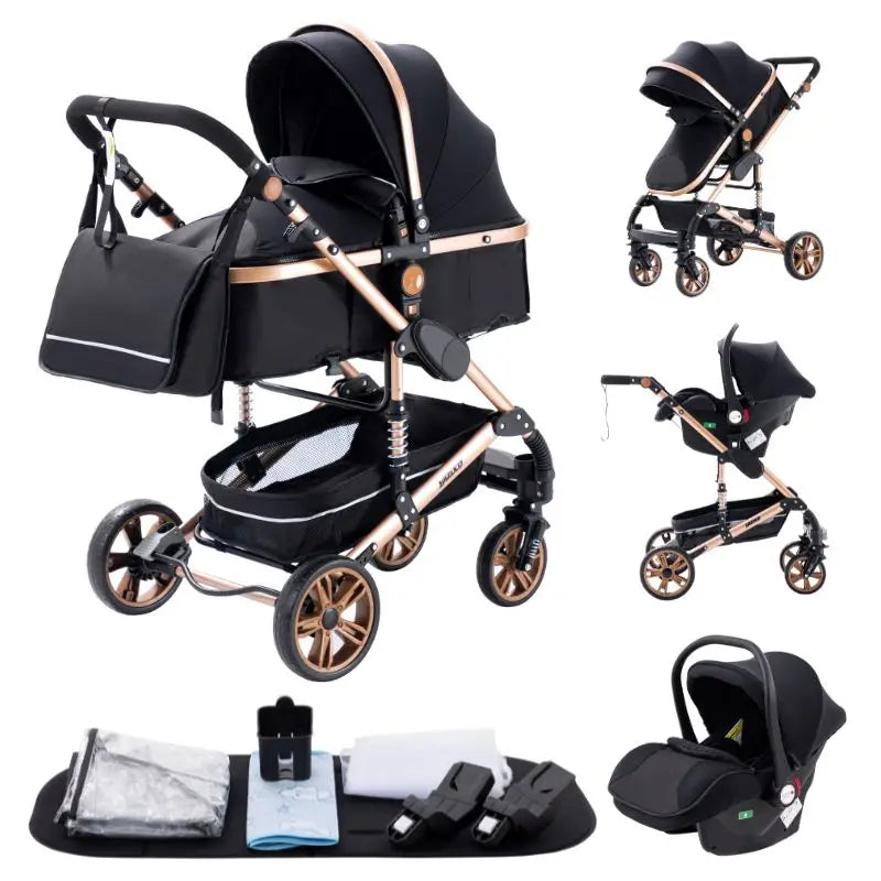 Newest Baby Stroller 3 in 1