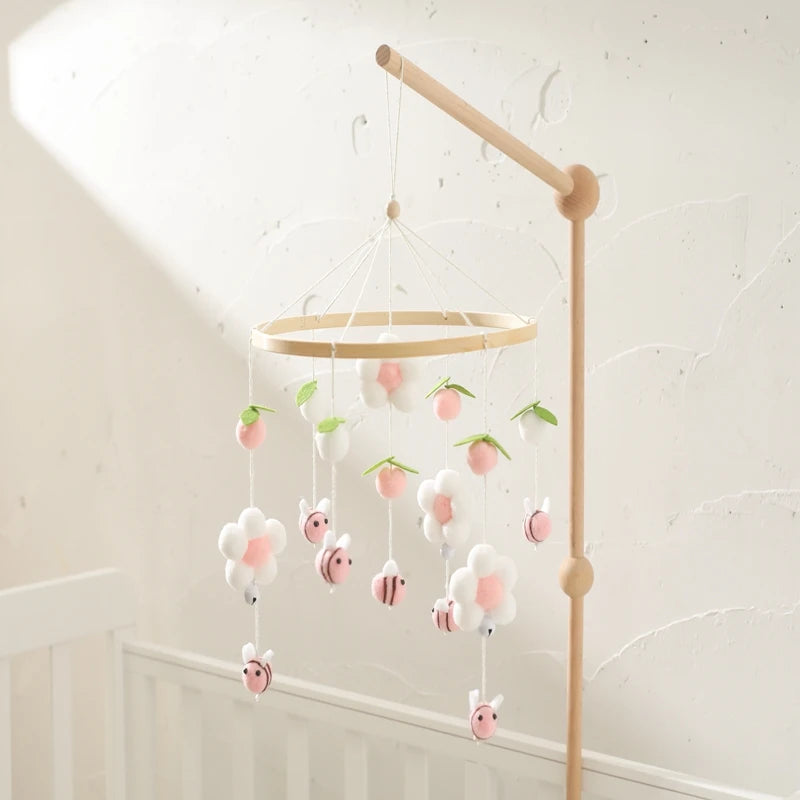 Baby Crib Mobile Bed Bell Rattle