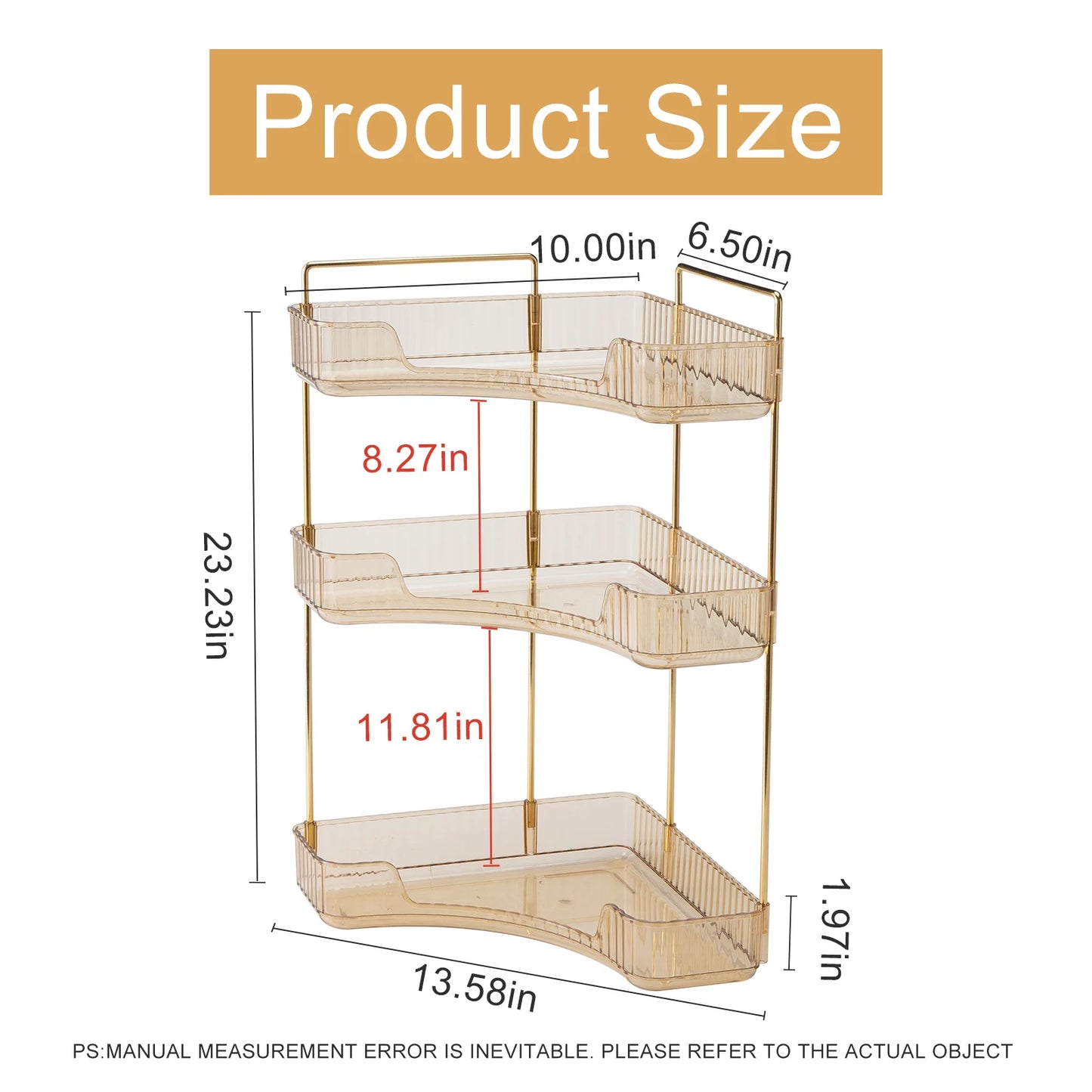 Makeup Storage Shelf Multi-function