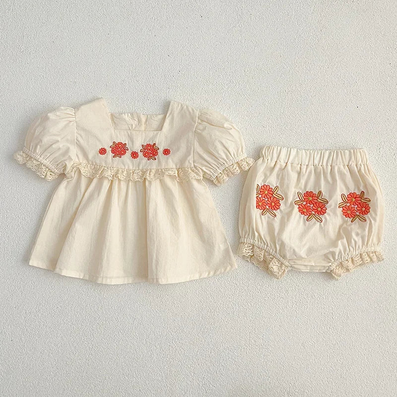 Baby Girls Cotton Clothing Set