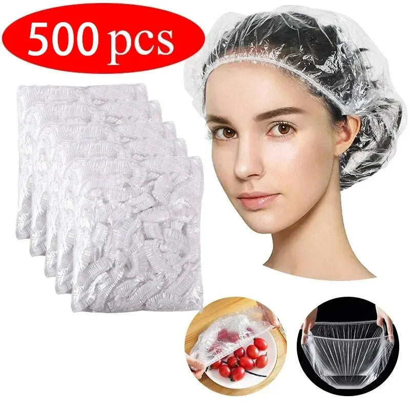 100/200/500/1000 Pcs Disposable Shower Cap