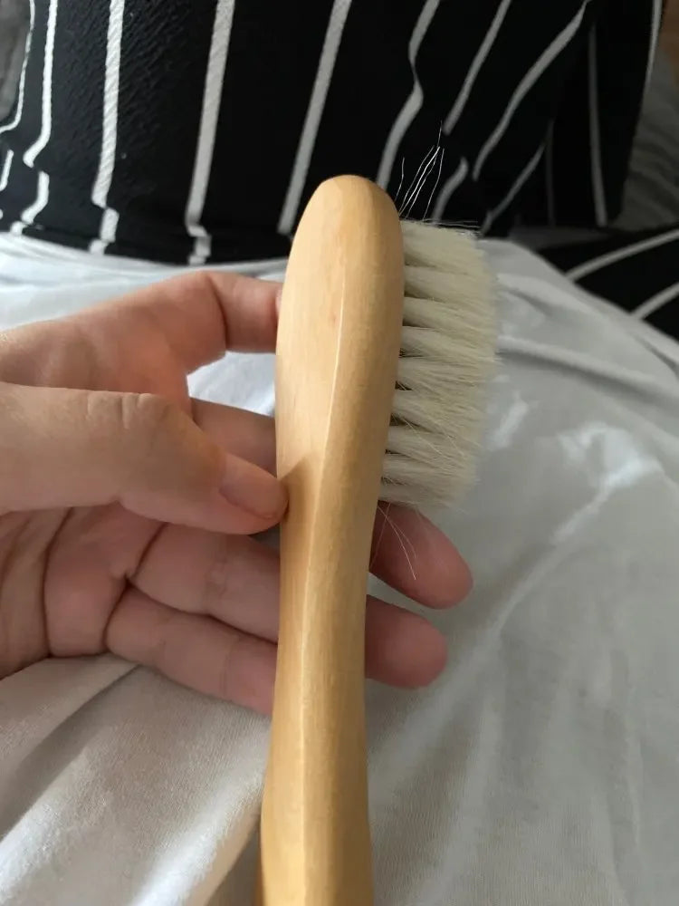 Baby Wooden Brush Comb  Head Massager