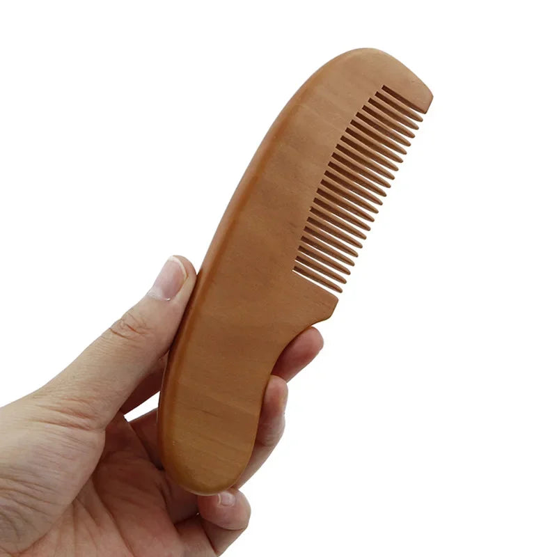 Baby Wooden Brush Comb  Head Massager