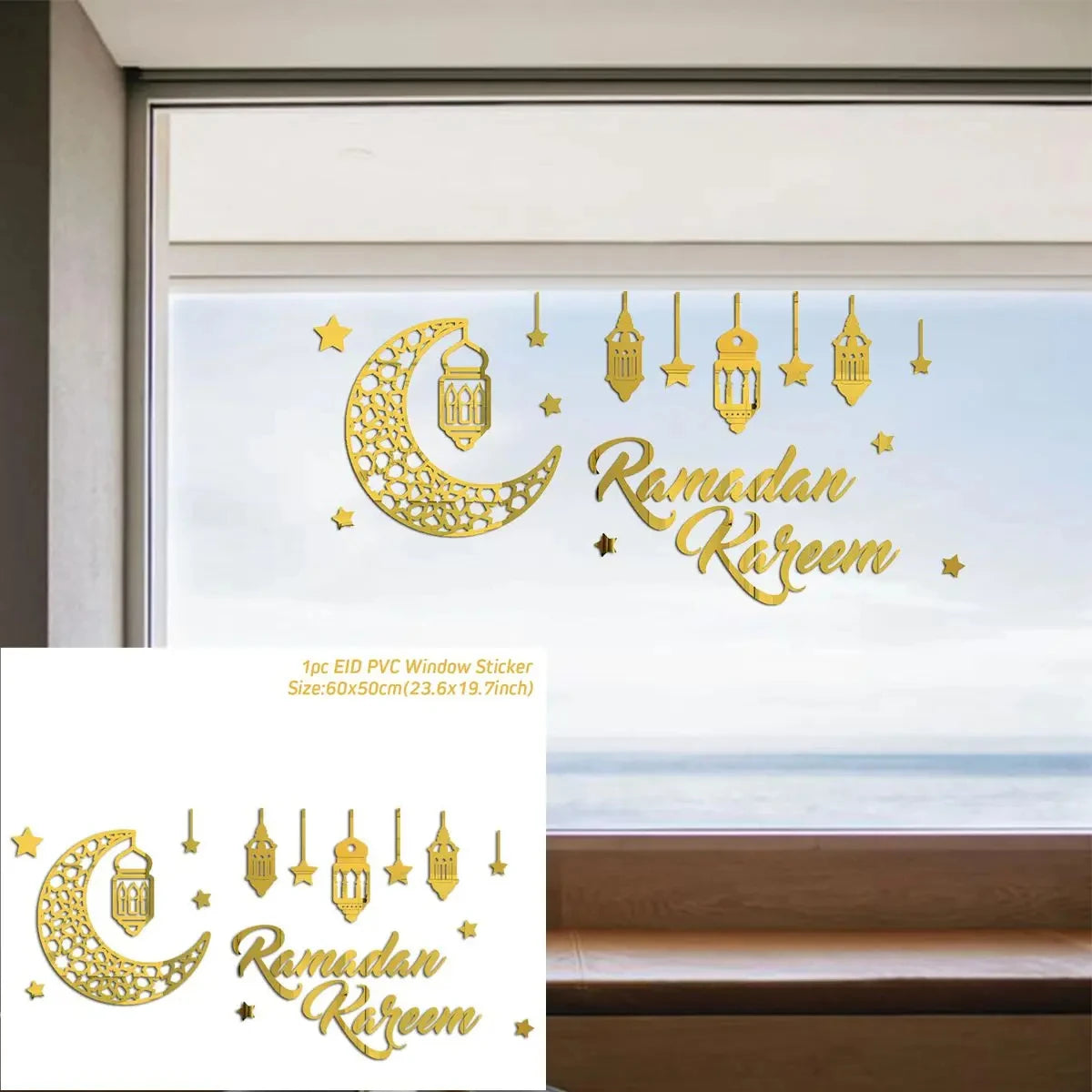 Window Stickers Ramadan Decoration