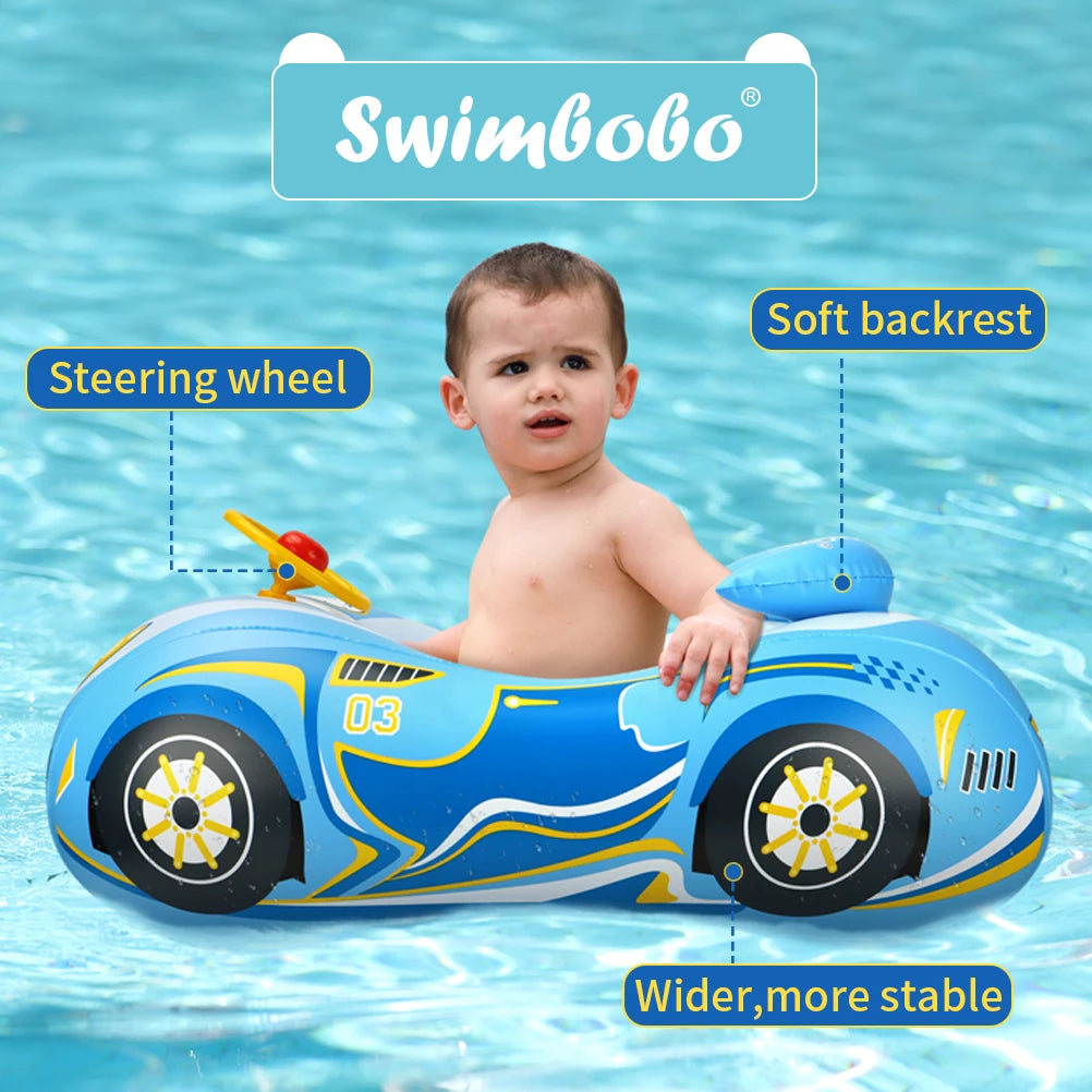 Baby Swimming Float With Canopy Inflatable