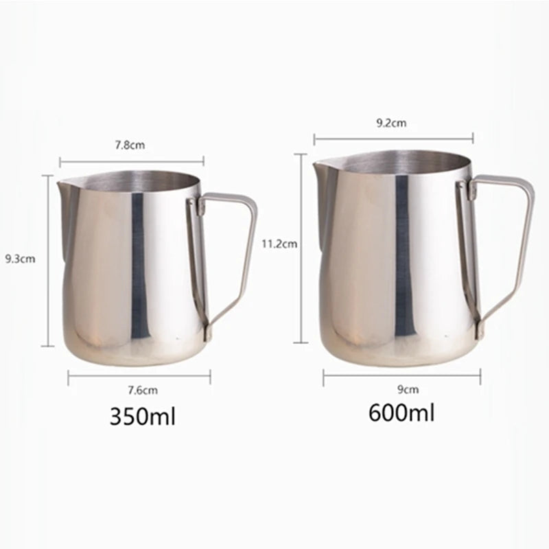 350ML/600Ml Stainless Steel Coffee Pot Milk