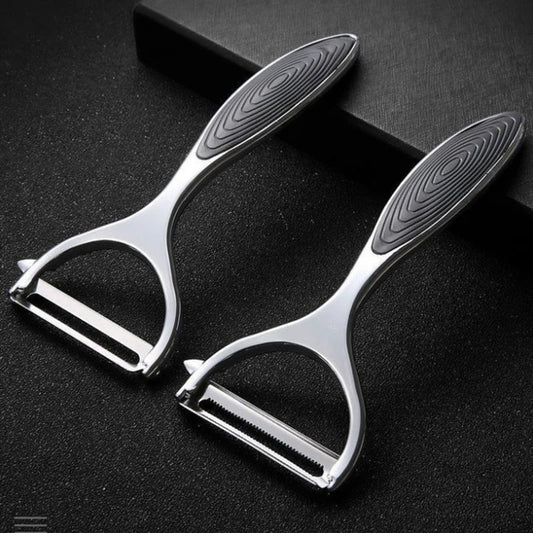 2pc Stainless Steel Multi-function Vegetable Peeler